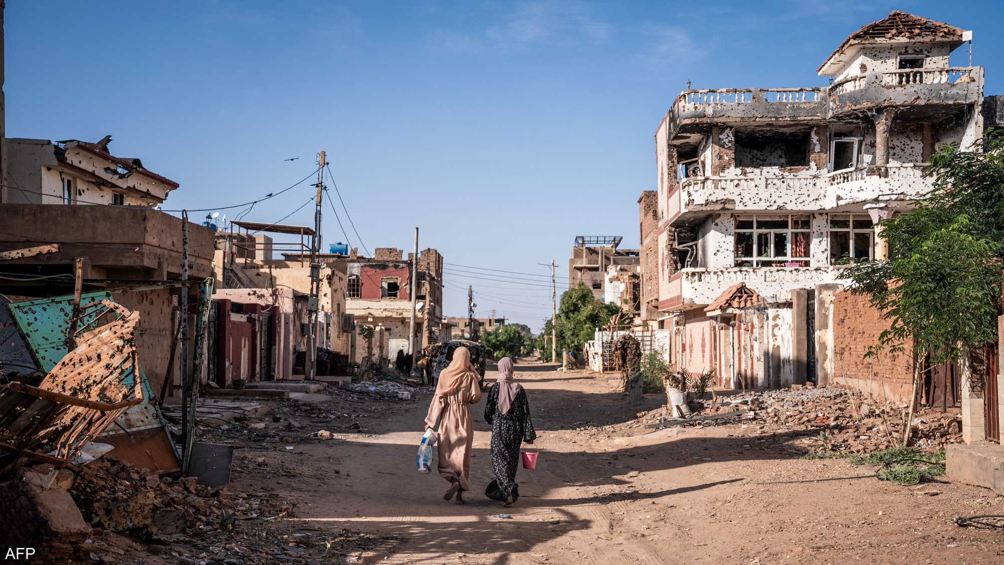 تسببت الحرب في السودان بدمار هائل
